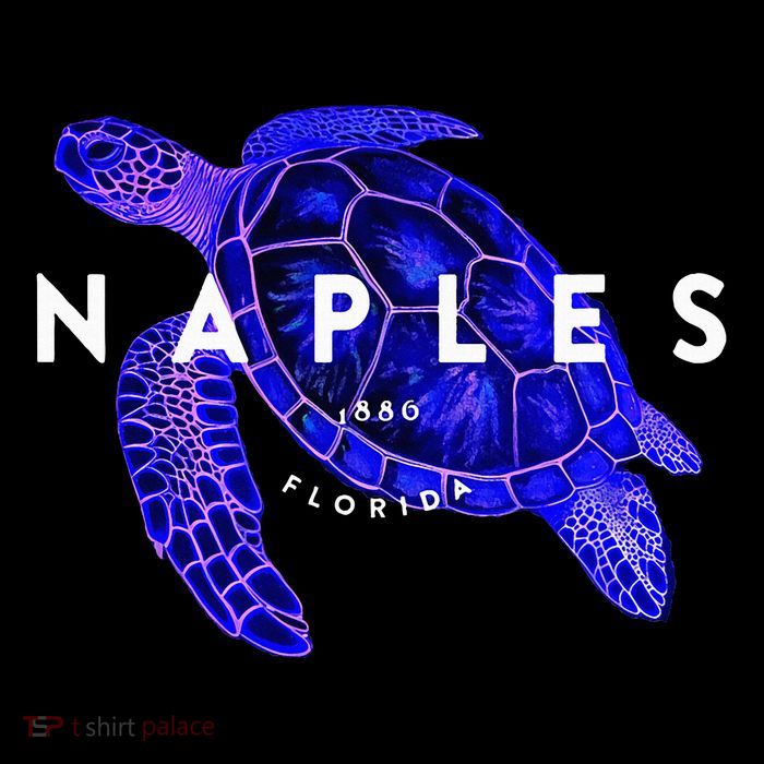 Naples Florida Sea Turtle Scuba Dive Retro Vacation Beach Sustainable Bucket Hat