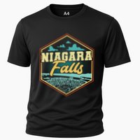 Niagara Falls Souvenir Gift Matching Last Minute Meaningful Gift Cooling Performance Crew T-Shirt