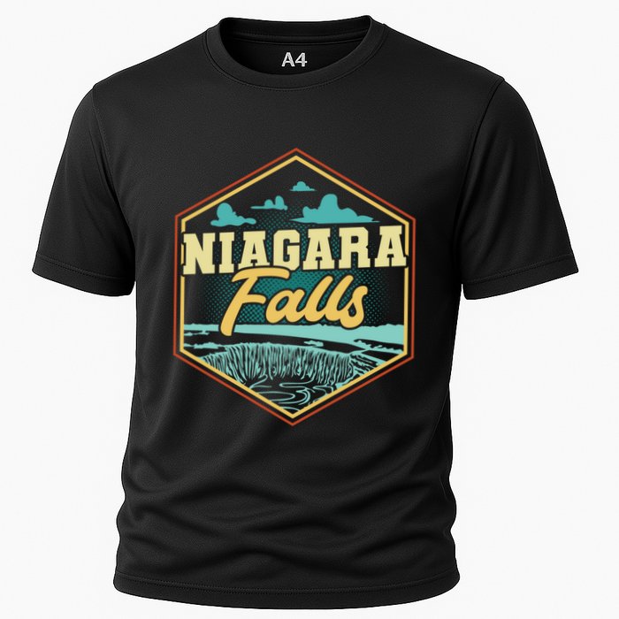 Niagara Falls Souvenir Gift Matching Last Minute Meaningful Gift Cooling Performance Crew T-Shirt