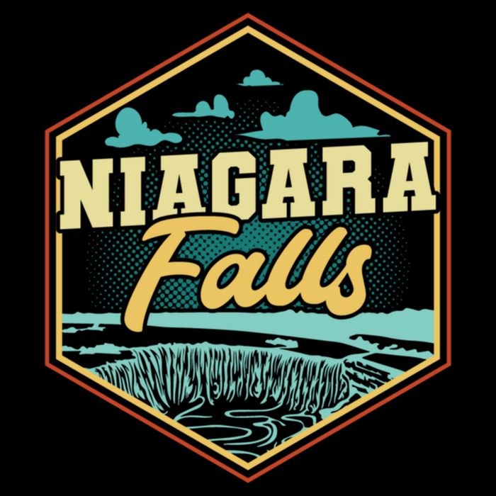 Niagara Falls Souvenir Gift Matching Last Minute Meaningful Gift Cooling Performance Crew T-Shirt