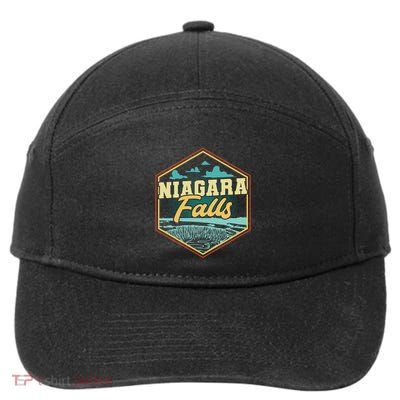 Niagara Falls Souvenir Gift Matching Last Minute Meaningful Gift 7-Panel Snapback Hat