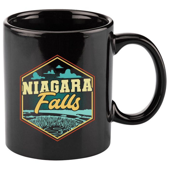 Niagara Falls Souvenir Gift Matching Last Minute Meaningful Gift 11oz C Handle Ceramic Mug
