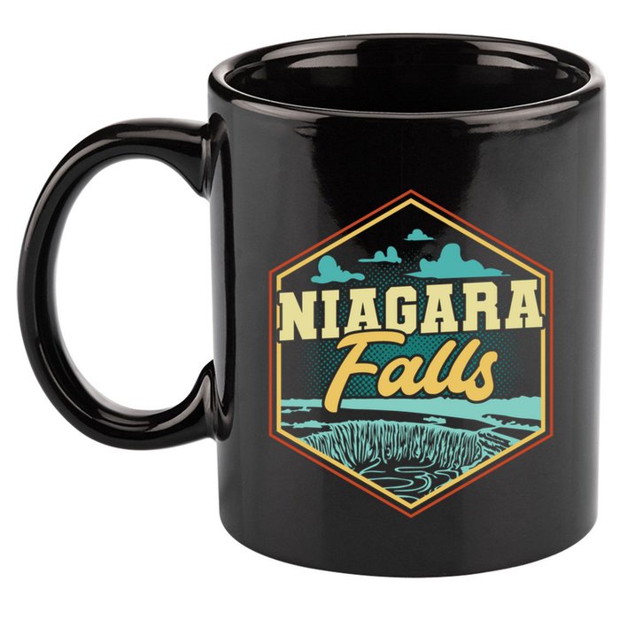 Niagara Falls Souvenir Gift Matching Last Minute Meaningful Gift 11oz C Handle Ceramic Mug
