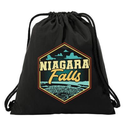 Niagara Falls Souvenir Gift Matching Last Minute Meaningful Gift Drawstring Bag