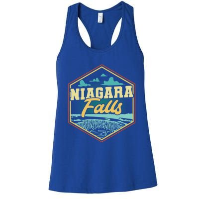 Niagara Falls Souvenir Gift Matching Last Minute Meaningful Gift Women's Racerback Tank