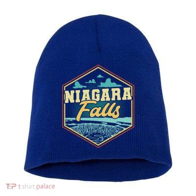 Niagara Falls Souvenir Gift Matching Last Minute Meaningful Gift Short Acrylic Beanie