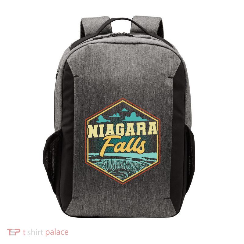 Niagara Falls Souvenir Gift Matching Last Minute Meaningful Gift Vector Backpack