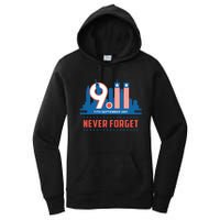 Never Forget September 11 2001 Memorial Day American Flag Women's Pullover Hoodie