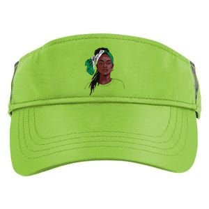 Nigerian Flag Souvenirs Products Uniform For Women Nigeria Adult Drive Performance Visor