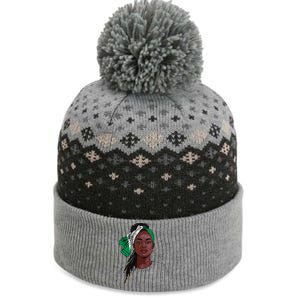 Nigerian Flag Souvenirs Products Uniform For Women Nigeria The Baniff Cuffed Pom Beanie