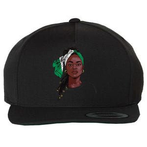 Nigerian Flag Souvenirs Products Uniform For Women Nigeria Wool Snapback Cap