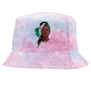 Nigerian Flag Souvenirs Products Uniform For Women Nigeria Tie-Dyed Bucket Hat