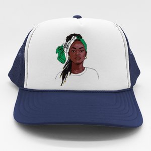 Nigerian Flag Souvenirs Products Uniform For Women Nigeria Trucker Hat