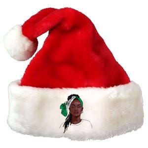 Nigerian Flag Souvenirs Products Uniform For Women Nigeria Premium Christmas Santa Hat