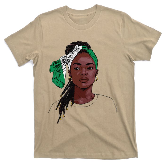 Nigerian Flag Souvenirs Products Uniform For Women Nigeria T-Shirt