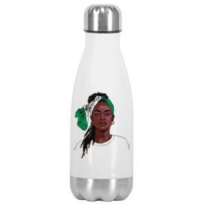 Nigerian Flag Souvenirs Products Uniform For Women Nigeria Stainless Steel Insulated Water Bottle