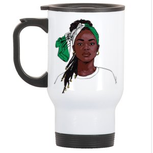 Nigerian Flag Souvenirs Products Uniform For Women Nigeria Stainless Steel Travel Mug