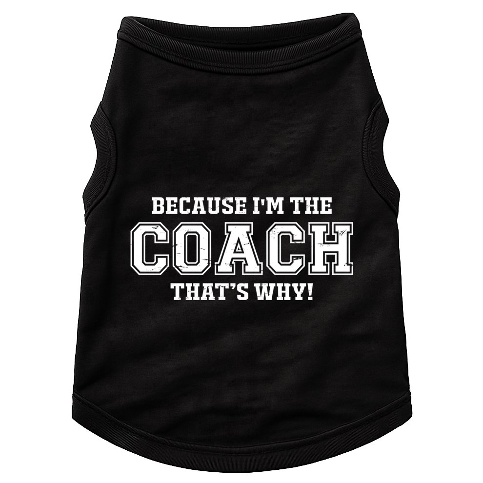 Novelty For Sports Coaches Hooded Great Gift Doggie Tank