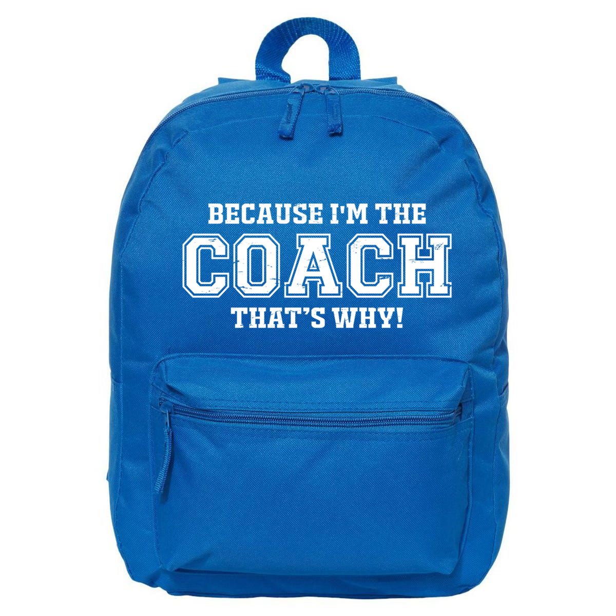 Novelty For Sports Coaches Hooded Great Gift 16 in Basic Backpack