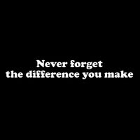 Never Forget The Difference You Make Mental Health Cropped Pullover Crew