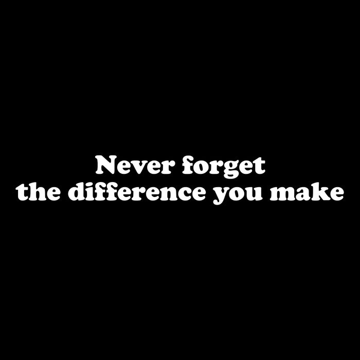 Never Forget The Difference You Make Mental Health Cropped Pullover Crew