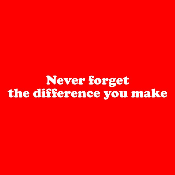 Never Forget The Difference You Make Mental Health Toddler T-Shirt
