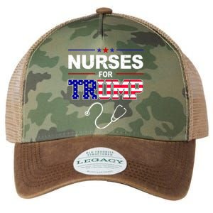 Nurses For Trump Political Election Legacy Tie Dye Trucker Hat