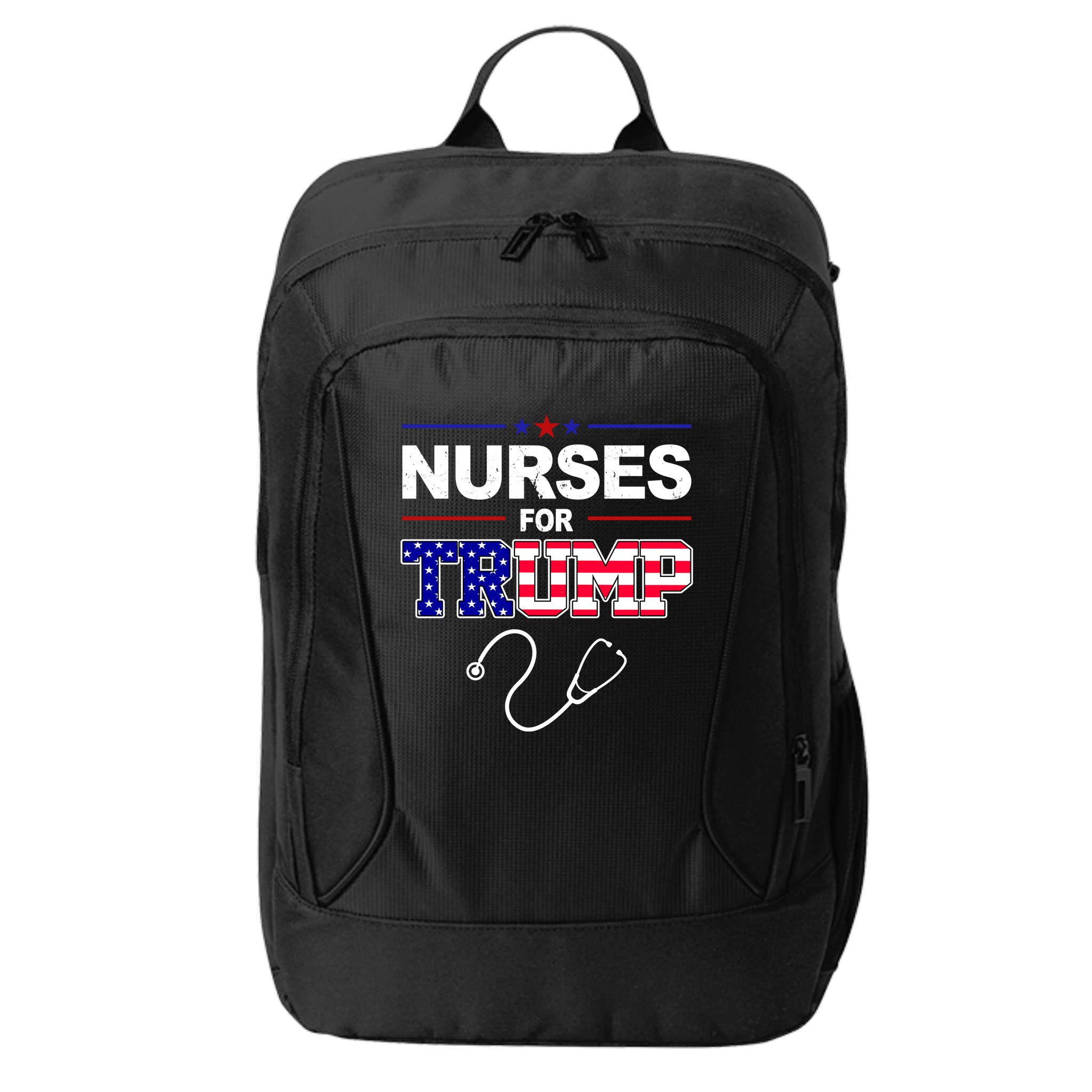 Nurses For Trump Political Election City Backpack