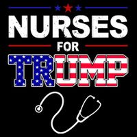 Nurses For Trump Political Election Drawstring Bag