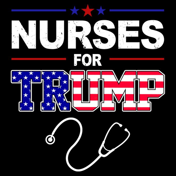 Nurses For Trump Political Election 16 in Basic Backpack