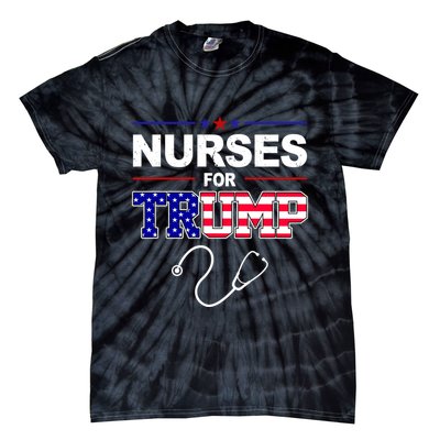 Nurses For Trump Political Election Tie-Dye T-Shirt