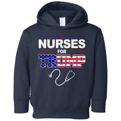 Nurses For Trump Political Election Toddler Hoodie