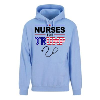 Nurses For Trump Political Election Unisex Surf Hoodie