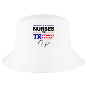 Nurses For Trump Political Election Cool Comfort Performance Bucket Hat