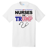 Nurses For Trump Political Election Tall T-Shirt