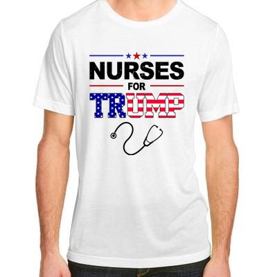 Nurses For Trump Political Election Adult ChromaSoft Performance T-Shirt