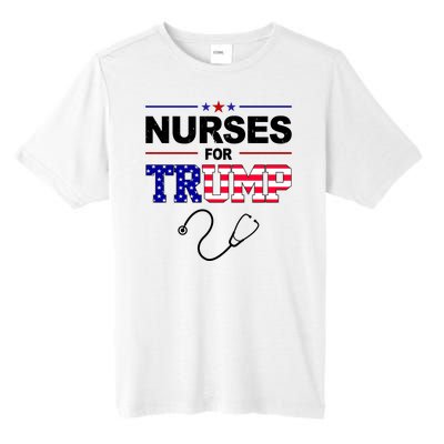 Nurses For Trump Political Election Tall Fusion ChromaSoft Performance T-Shirt