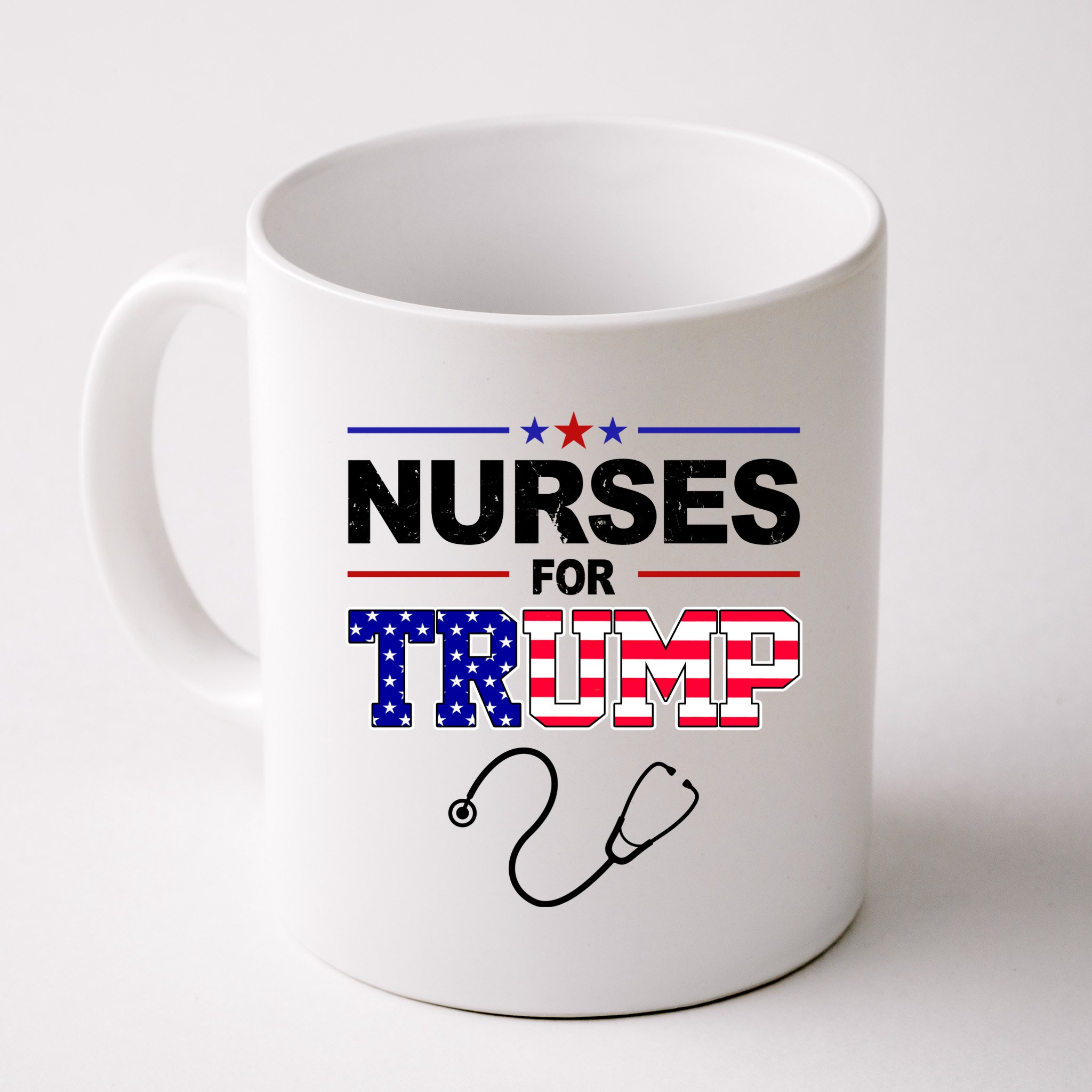 Nurses For Trump Political Election Mug