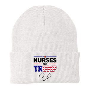 Nurses For Trump Political Election Knit Cap Winter Beanie