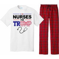 Nurses For Trump Political Election Pajama Set