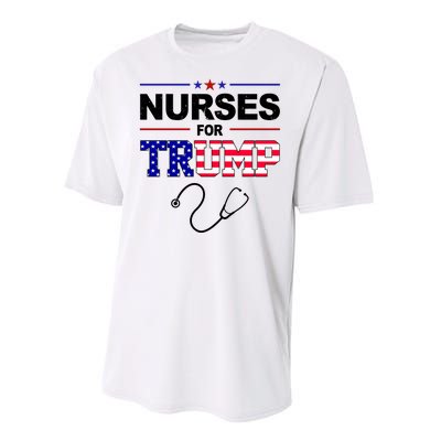 Nurses For Trump Political Election Performance Sprint T-Shirt