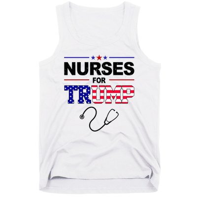 Nurses For Trump Political Election Tank Top