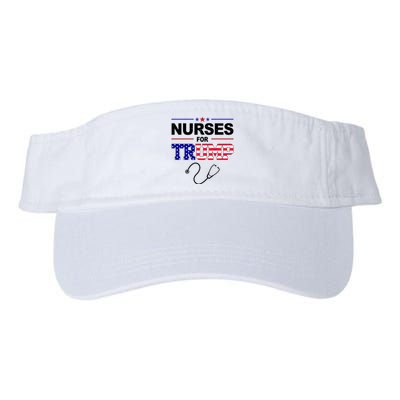 Nurses For Trump Political Election Valucap Bio-Washed Visor