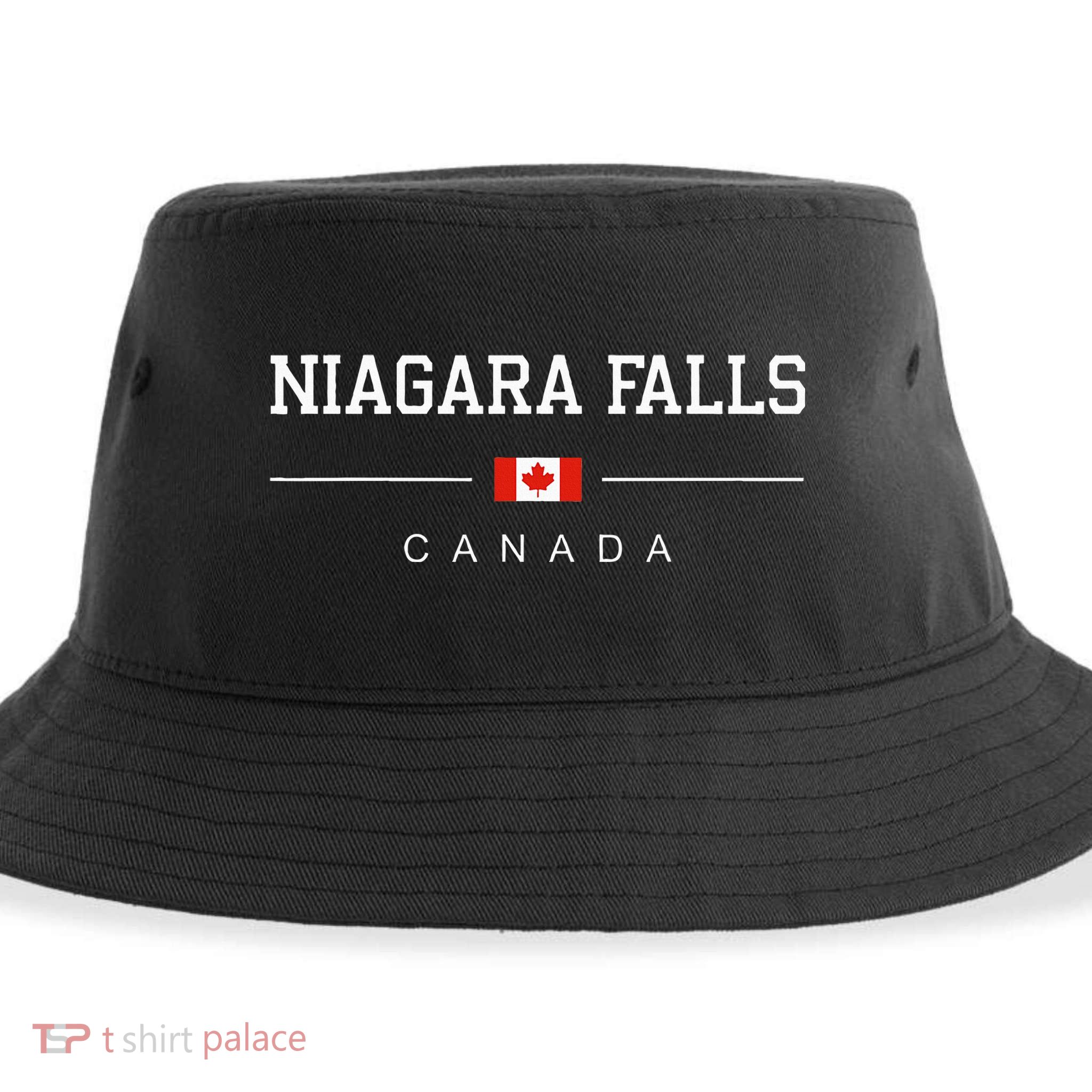 Niagara Falls Tourist Canada Niagara Falls Sustainable Bucket Hat
