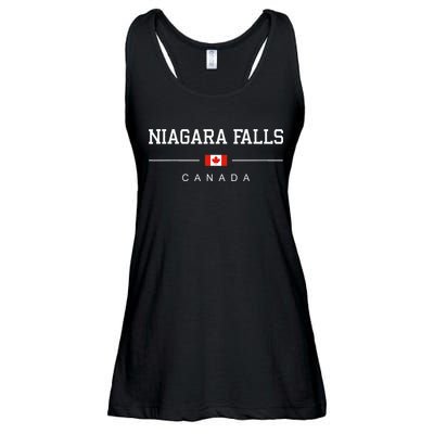 Niagara Falls Tourist Canada Niagara Falls Ladies Essential Flowy Tank