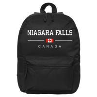 Niagara Falls Tourist Canada Niagara Falls 16 in Basic Backpack