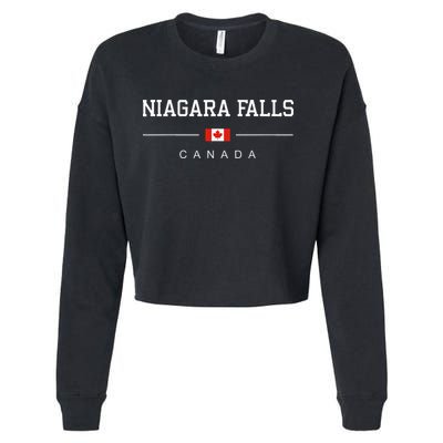 Niagara Falls Tourist Canada Niagara Falls Cropped Pullover Crew