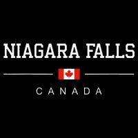 Niagara Falls Tourist Canada Niagara Falls Cropped Pullover Crew