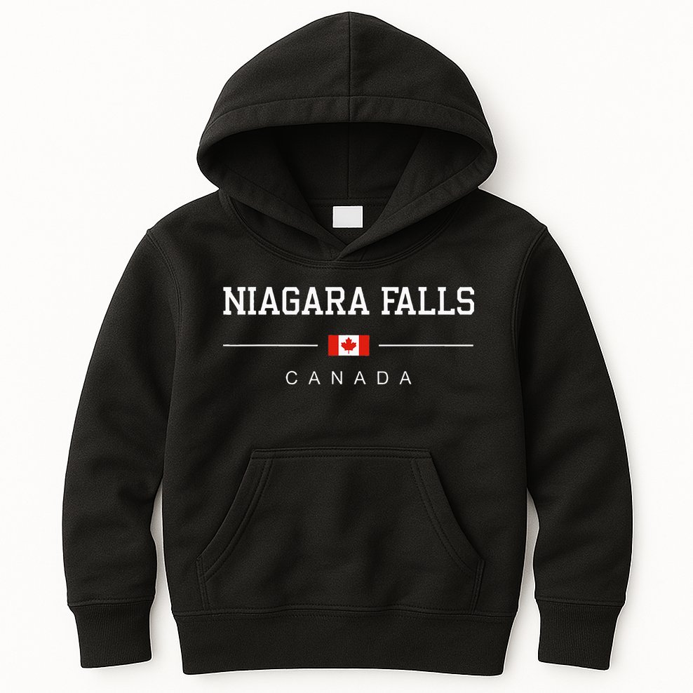 Niagara Falls Tourist Canada Niagara Falls Kids Hoodie