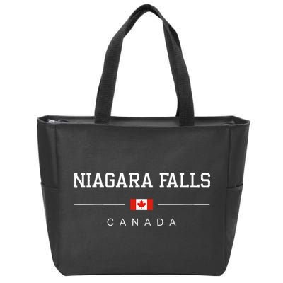 Niagara Falls Tourist Canada Niagara Falls Zip Tote Bag